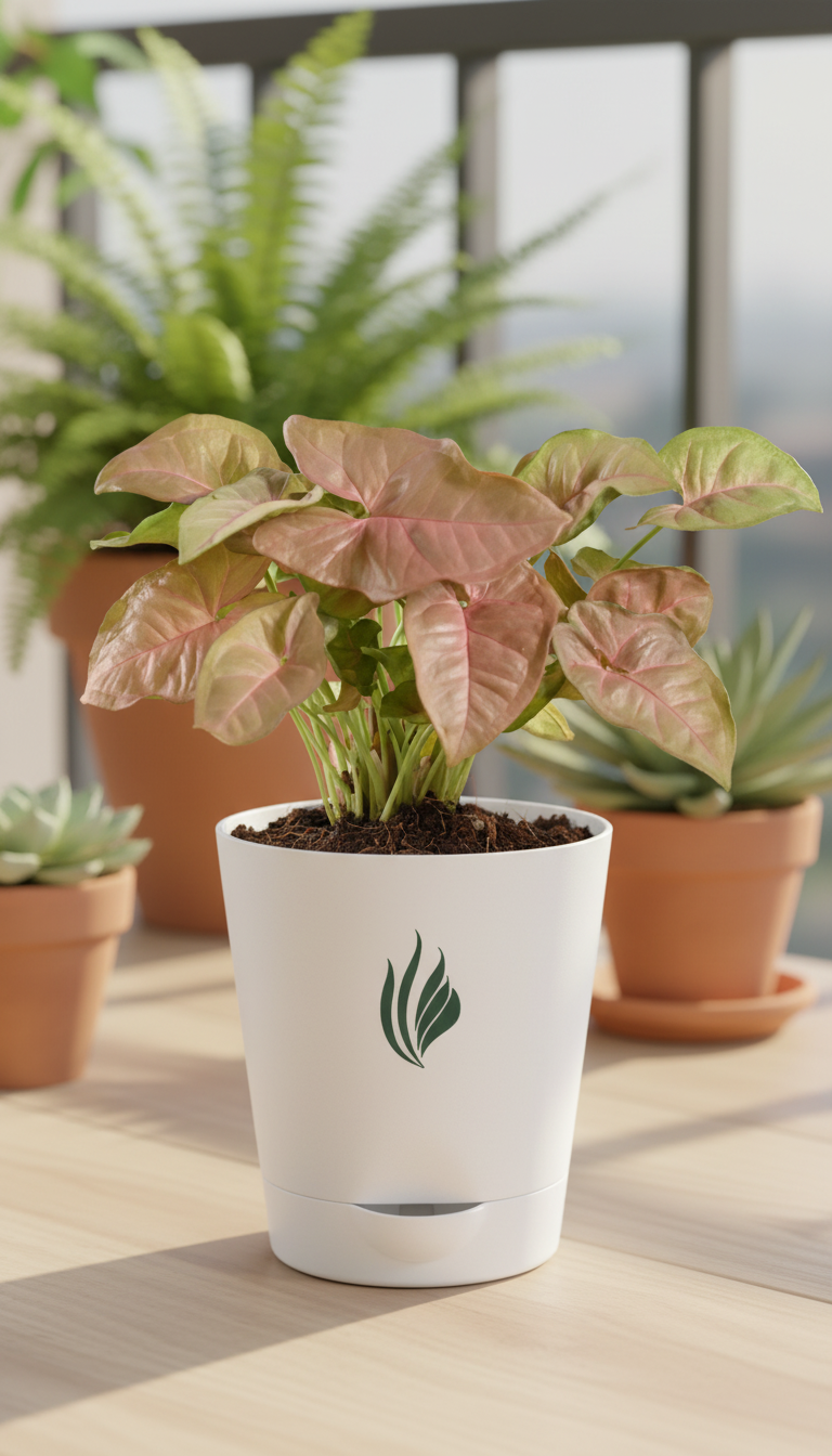 Pink Syngonium Plant - Florantia